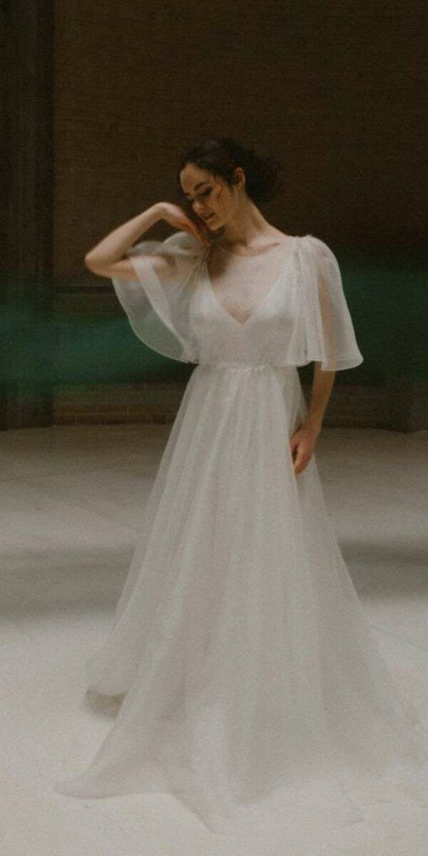 Robe de mariée de créatrice de seconde main Atelier Swan
