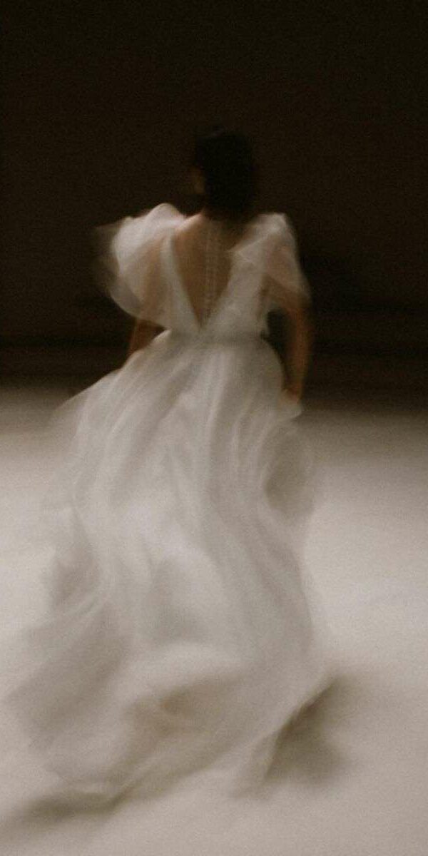 Robe de mariée deux pièces originales retro Atelier Swan