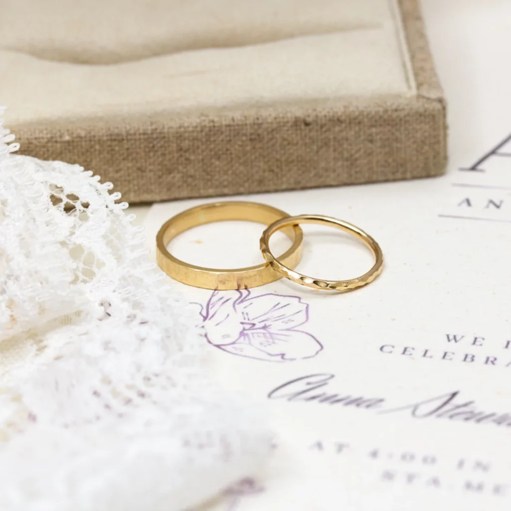 Alliances de mariage éthique